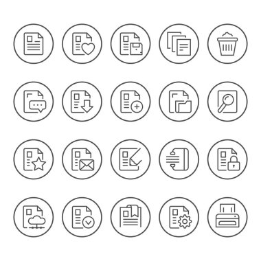 Belgenin yuvarlak çizgi simgelerini ayarlama