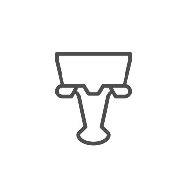 Ciltçi klibini satırı simgesi