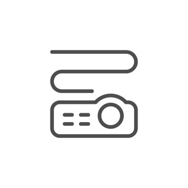 Projektör satır simgesi