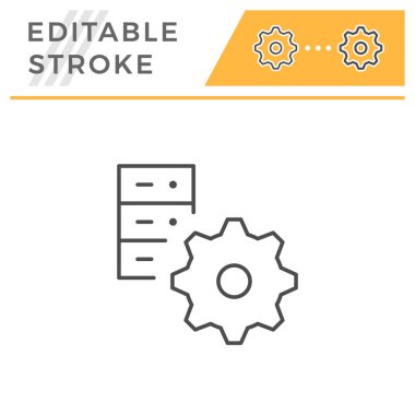 Sunucu ayarları satırı simgesi