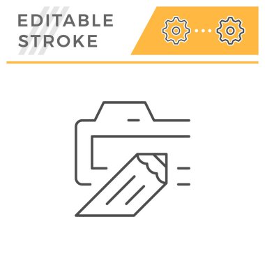 Alan Çizgisi Simgesi