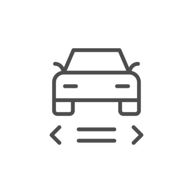 Araç seçimi satırı anahat simgesi