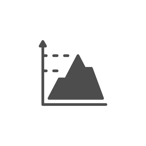 Icono gráfico y concepto infográfico — Vector de stock