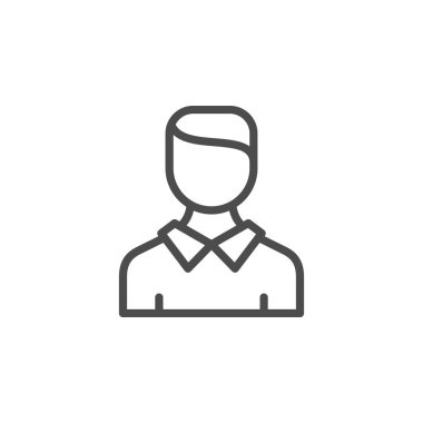 Ofis çalışanı satır özeti simgesi