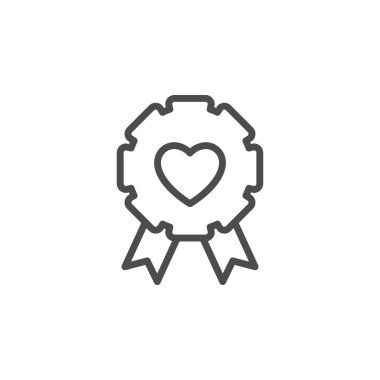 Rozet satırı ana simgesini sev