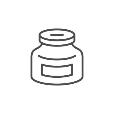 Jar çizgisi ana simgesi ve imza atabilir