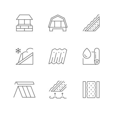 Çatı çizgisi simgelerini ayarla