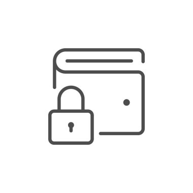 Cüzdan koruma hattı ana hat simgesi