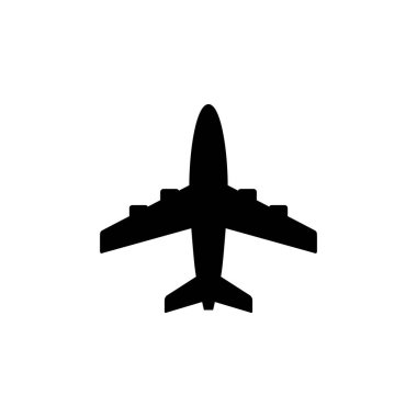 Uçak veya uçak simgesi simgesi