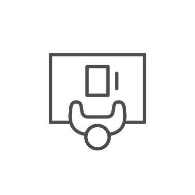 Masa başı çizgisi ana simgesindeki kişi