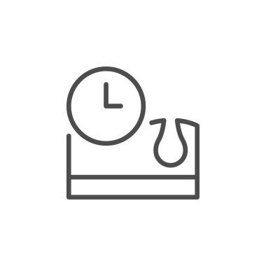 Kıl temizleme zaman çizelgesi simgesi