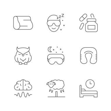 Uykunun çizgi simgelerini ayarla