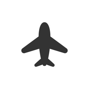 Uçak kabartma simgesi veya havacılık kavramı