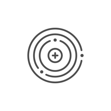 Atom yapı çizgisi ana simgesi