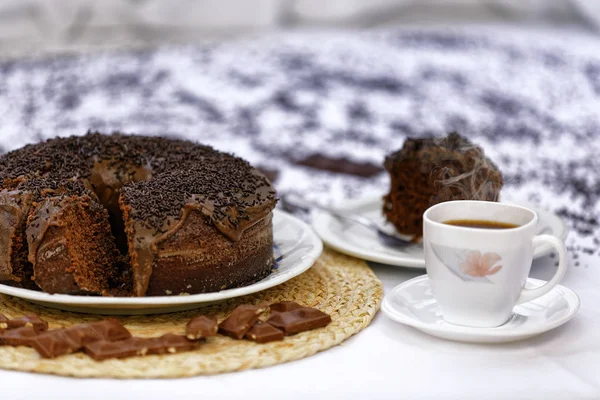 Torta fatta in casa di vari sapori — Foto Stock