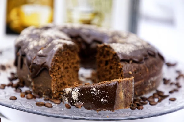 Gâteau Fait Maison Diverses Saveurs — Photo