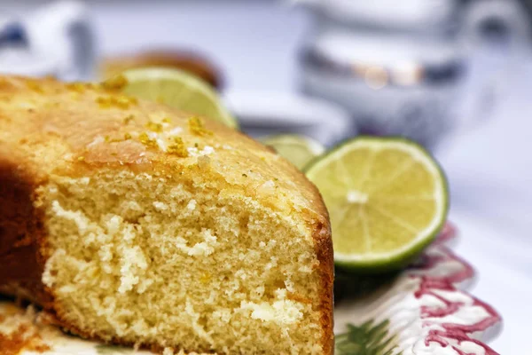 Zelfgemaakte Taart Van Verschillende Smaken — Stockfoto