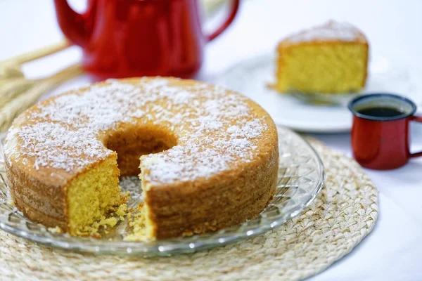 Homemade Cake of Various Flavors — Stock Photo, Image