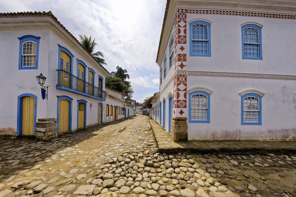 Paraty Rio Janeiro Brazylia Lipca 2018 Architektura Starożytne Ulice Miasta — Zdjęcie stockowe