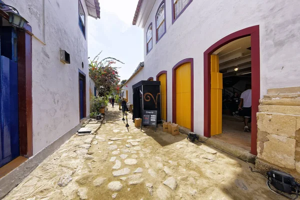 Paraty Rio Janeiro Brezilya Temmuz 2018 Paraty Şehrinin Mimari Antik — Stok fotoğraf