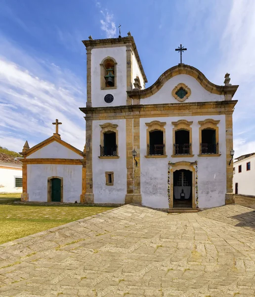 Paraty Rio Janeiro Brasil Julho 2018 Arquitetura Ruas Antigas Cidade — Fotografia de Stock