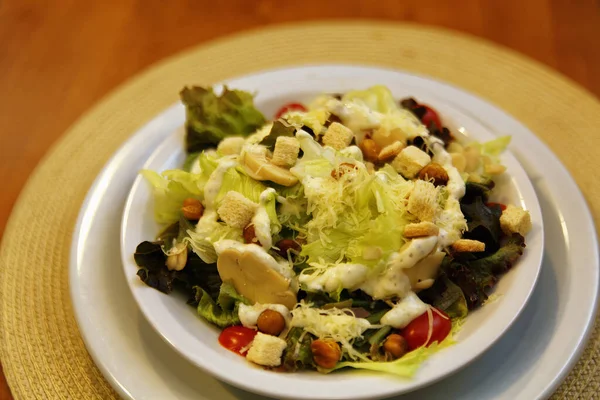 Natural food. Caesar salad