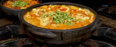 Lezzetli Moqueca capixaba kil kapta.