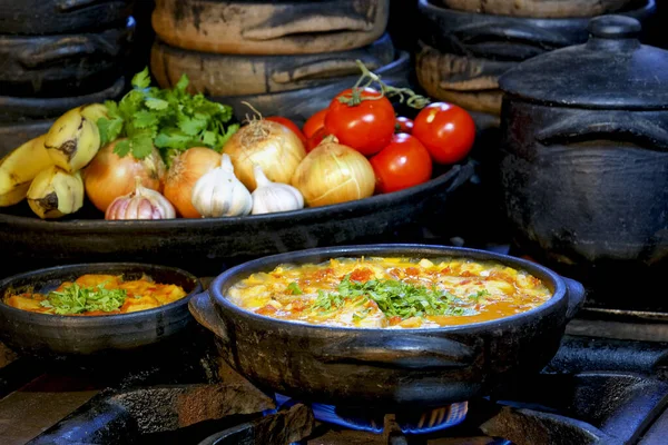 Brazilian Clay Stew Pot, Panela de Barro Capixaba