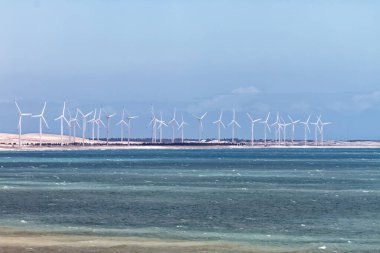 Cear-Brezilya eyaletindeki Quebrada Sahili