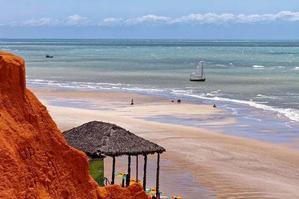 Playa Canoa Quebrada Estado Cear Brasil — Foto de Stock