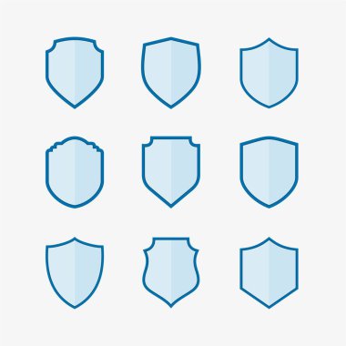 Shield Logo Vector Color Design