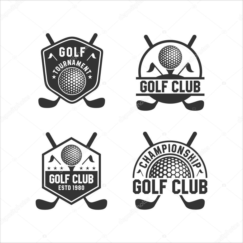 Golf Club Tournament Logos Collections