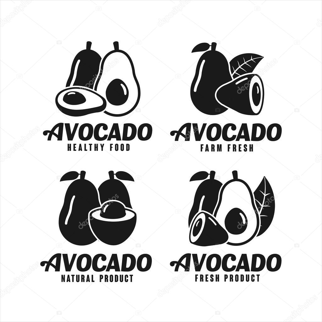 Badge stamps banana delicious vector design collection