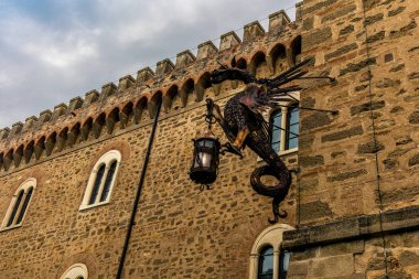 Toskana 'daki şatonun ayrıntıları - 1