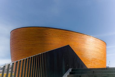Helsinki 'deki Kampii Şapeli' nin dışının detayları - 5
