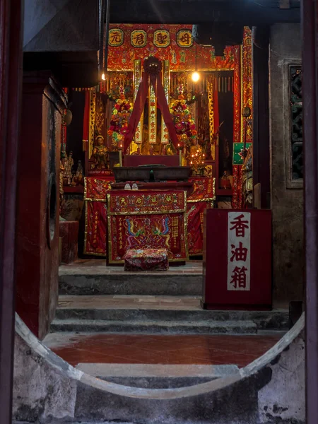 タイOの漁村でクワンタイ寺- 4 — ストック写真