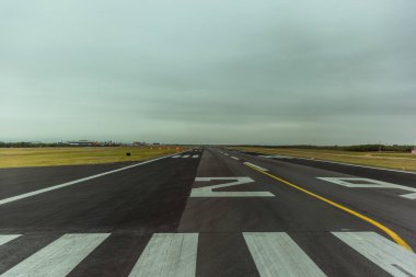 Sabahın köründe iniş pisti