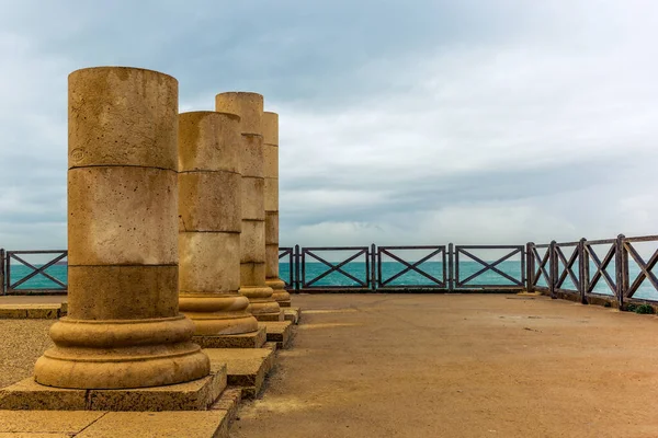 Villa romaine au bord de la mer à Césarée en Israël - 3 — Photo