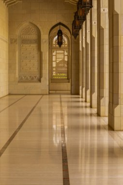 Muscat Büyük Camii 'nin mimari tasarım detayları