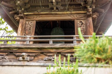 Tokyo 'daki Shintoist tapınağında detaylar