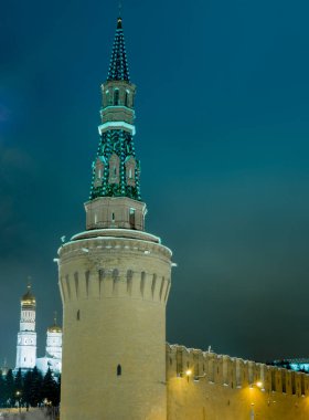 Kremlin 'in gece manzarası inanılmaz.