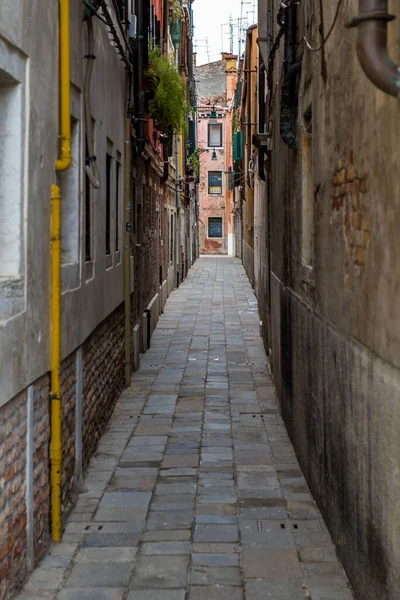 Άποψη Του Καναλιού Και Των Παλατιών Ανακτόρων Στη Βενετία — Φωτογραφία Αρχείου