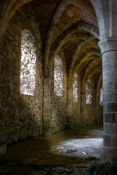 beautiful antique cellar in Swiss winery