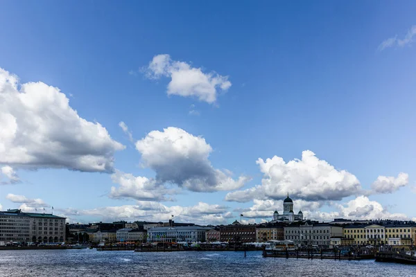 Vista Del Horizonte Helsinki Día Soleado Brillante Verano — Foto de Stock