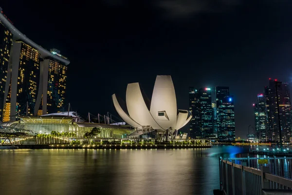 Singapur Singapur Octubre 2016 Vista Del Museo Ciencias Del Arte — Foto de Stock