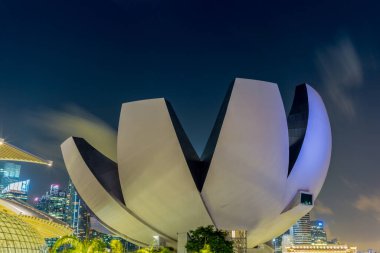 Singapur, Singapur - 10 Ekim 2016: Singapur Sanat Bilimleri Müzesi