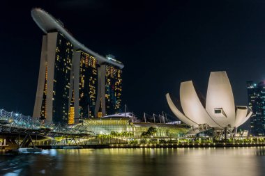 Singapur, Singapur - 10 Ekim 2016: Singapur Sanat Bilimleri Müzesi