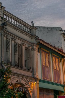 Singapur 'da tipik sömürge mimarisi