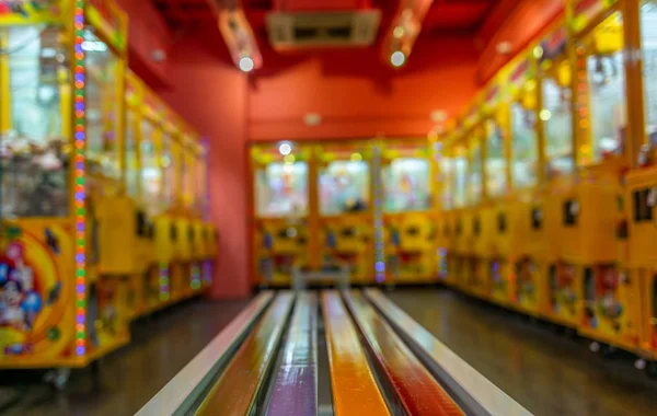 Colorato Gioco Arcade Hong Kong Giocattoli Peluche — Foto Stock