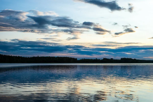 핀란드의 공원에 사이마 호수의 — 스톡 사진